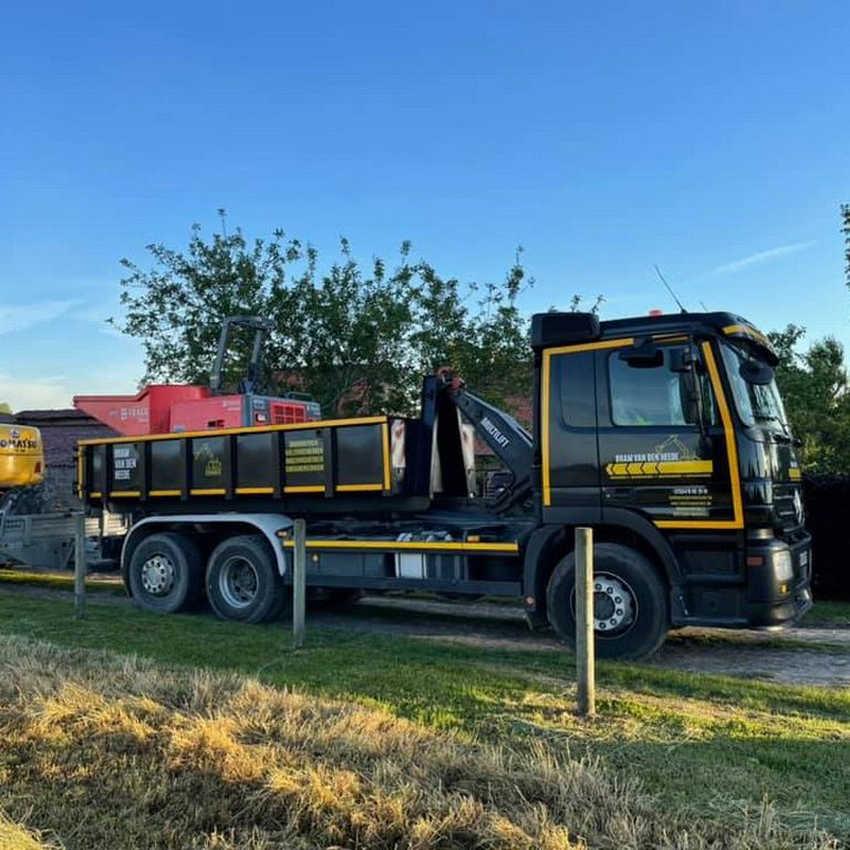 Grondwerken Bram Project - Belettering